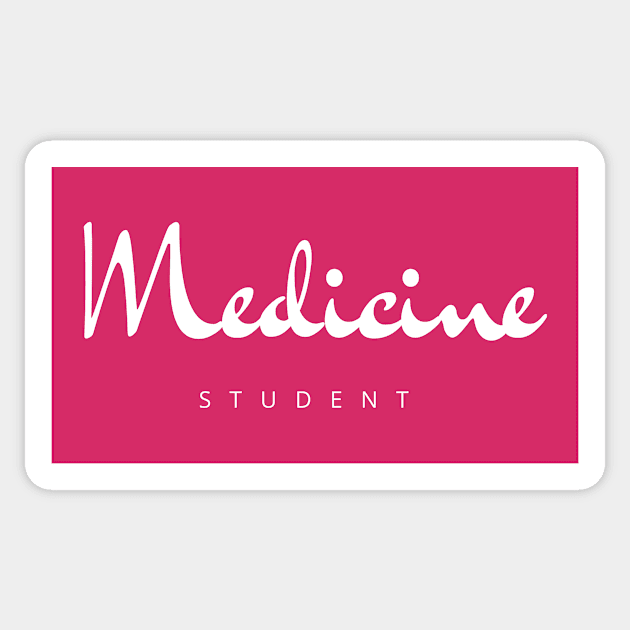 Medicine Student Sticker by LennyMax